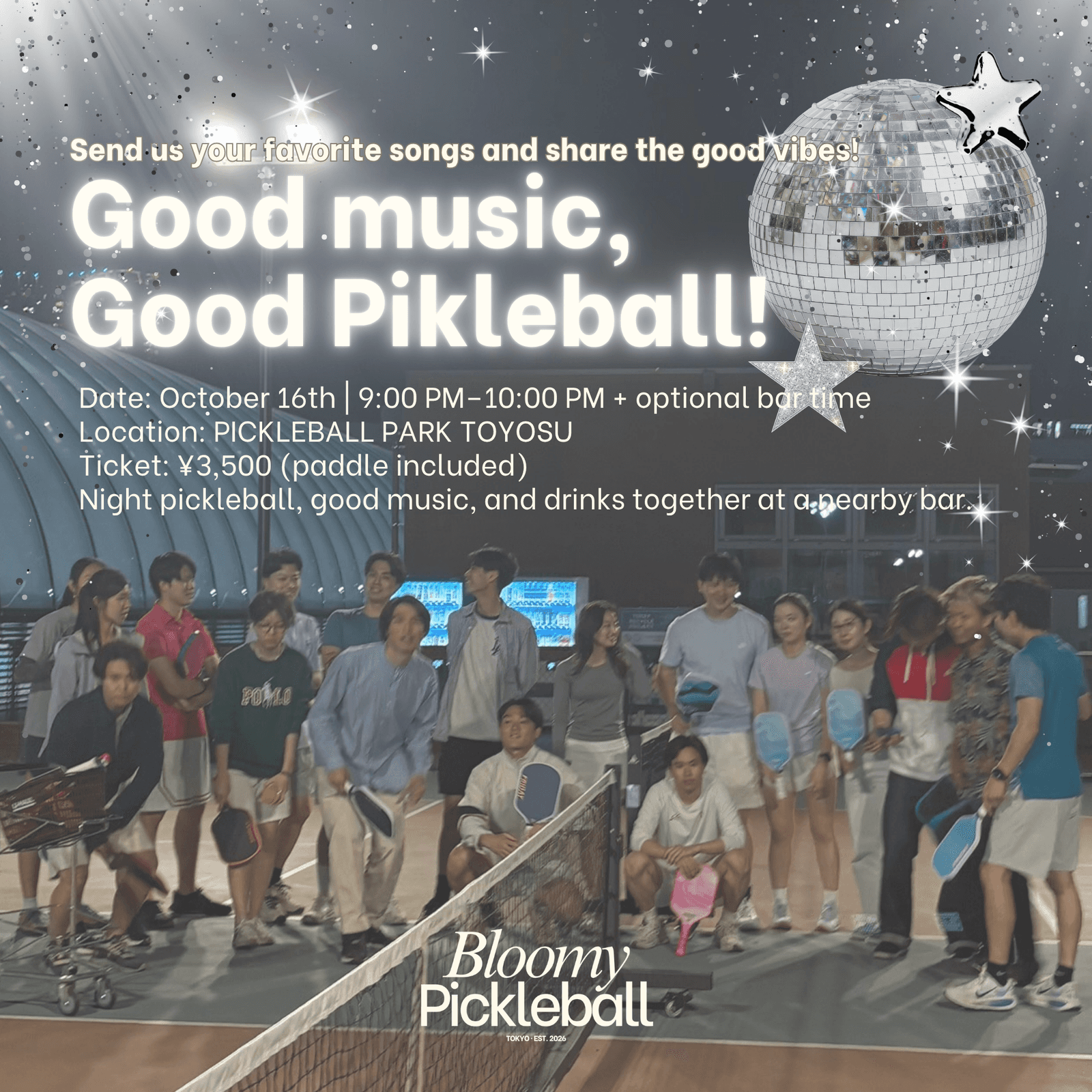 Friday Pickleball + Bar Terrace time