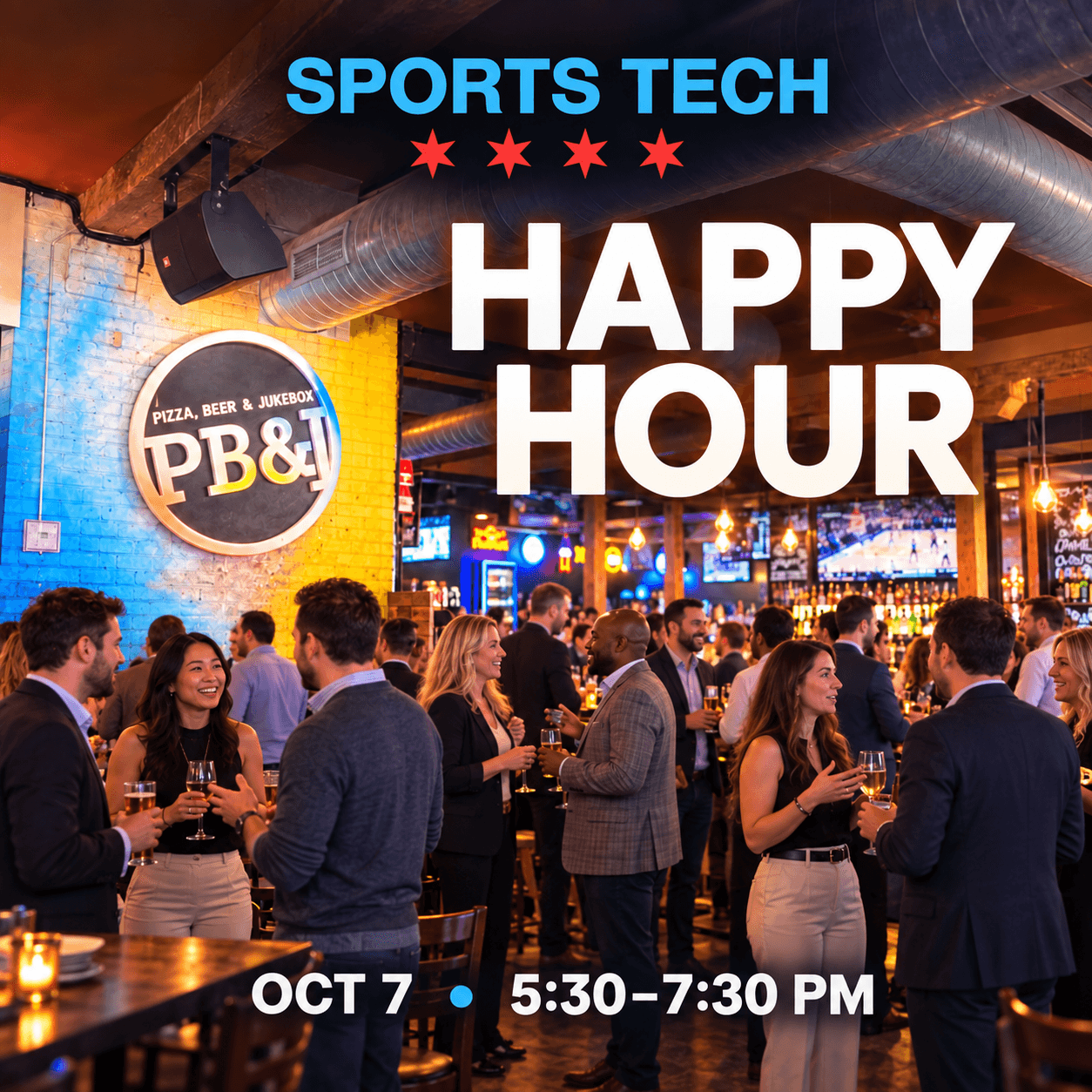 Happy Hour | Chicago Sports Tech
