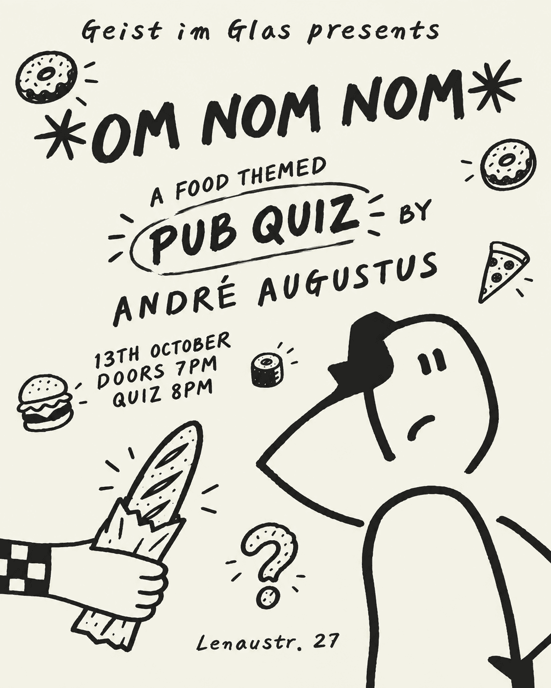 Om Nom Nom - A Pub Quiz By André Augustus