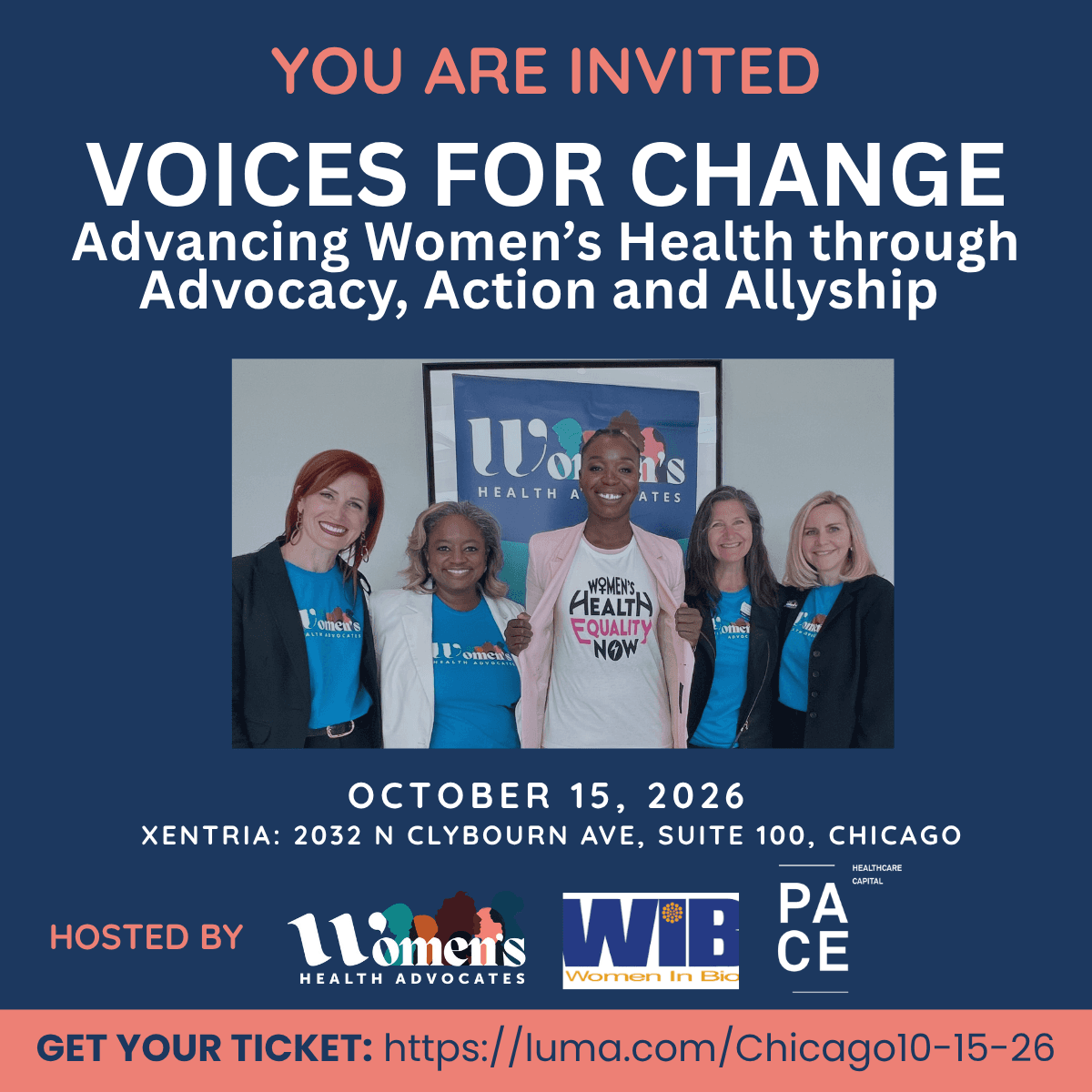 Advancing Women's Health through Advocacy, Action and Allyship
