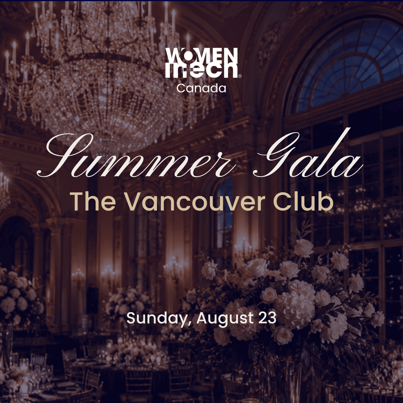 Women in Tech® Summer Fundraising Gala