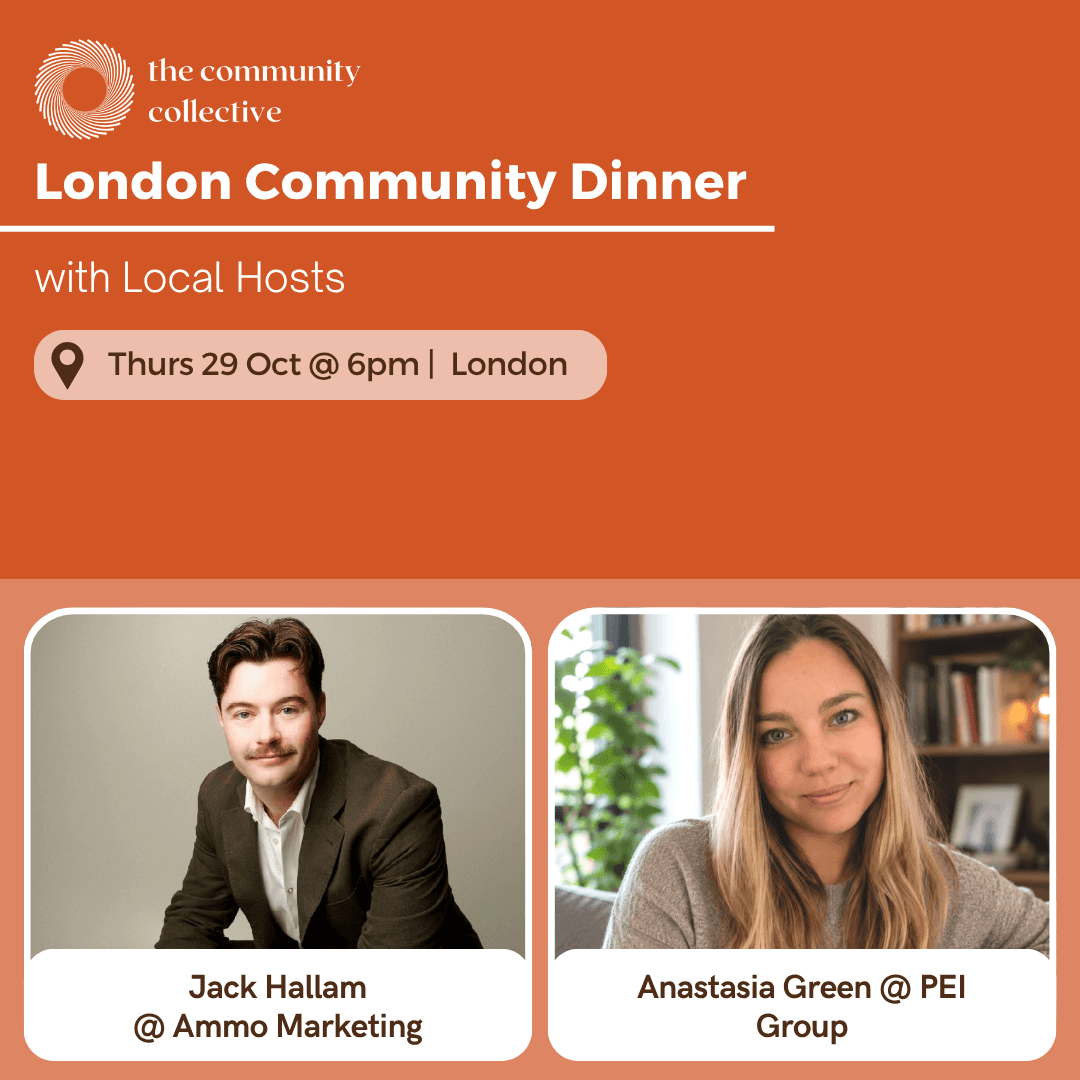 π΅ London Community Dinner