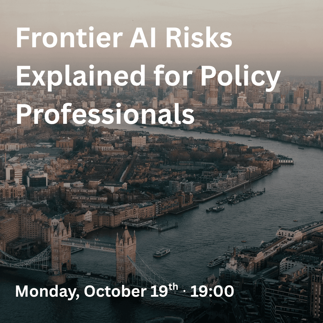 Frontier AI Risks Explained for Policy Professionals