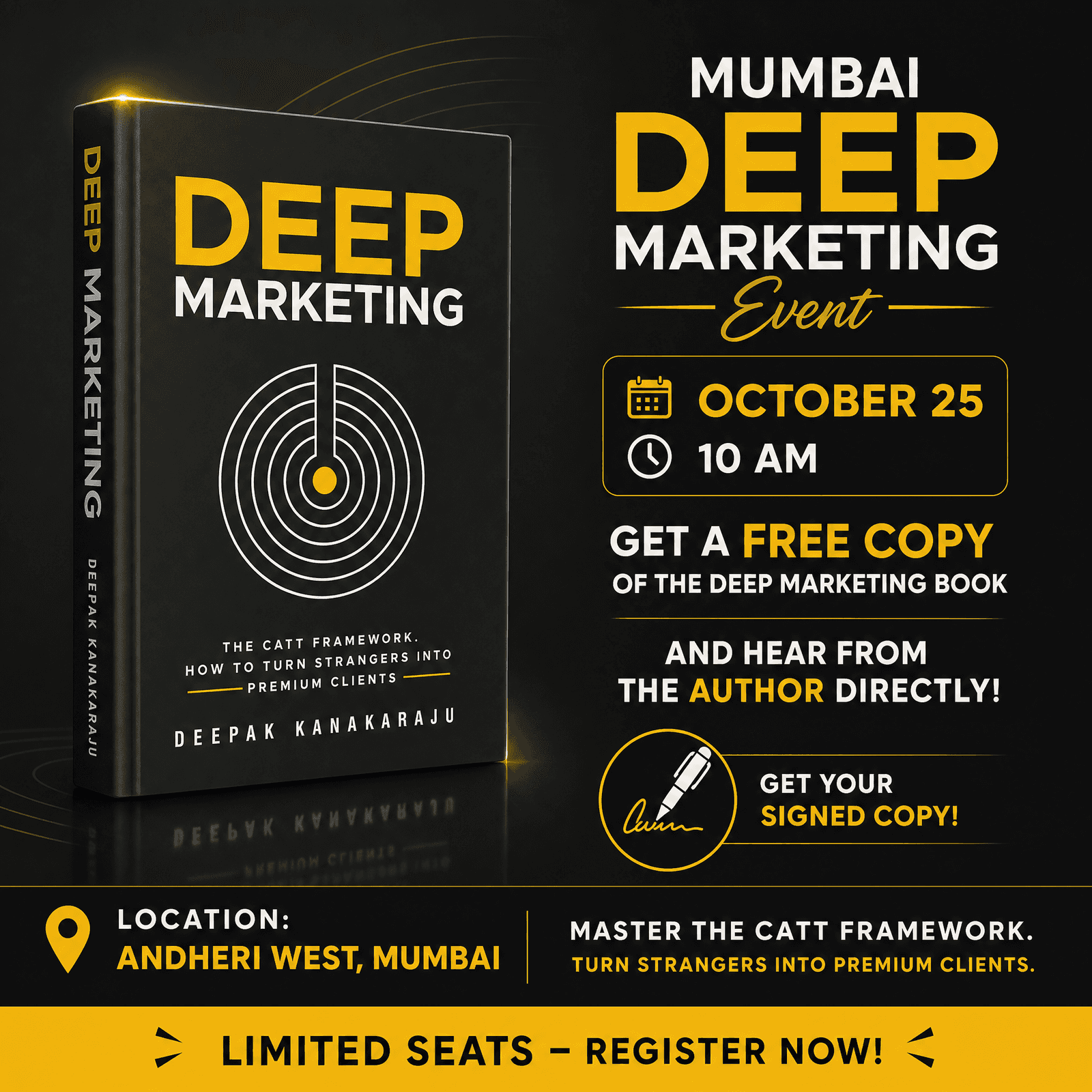 Mumbai Deep Marketing Book Event (Andheri West)