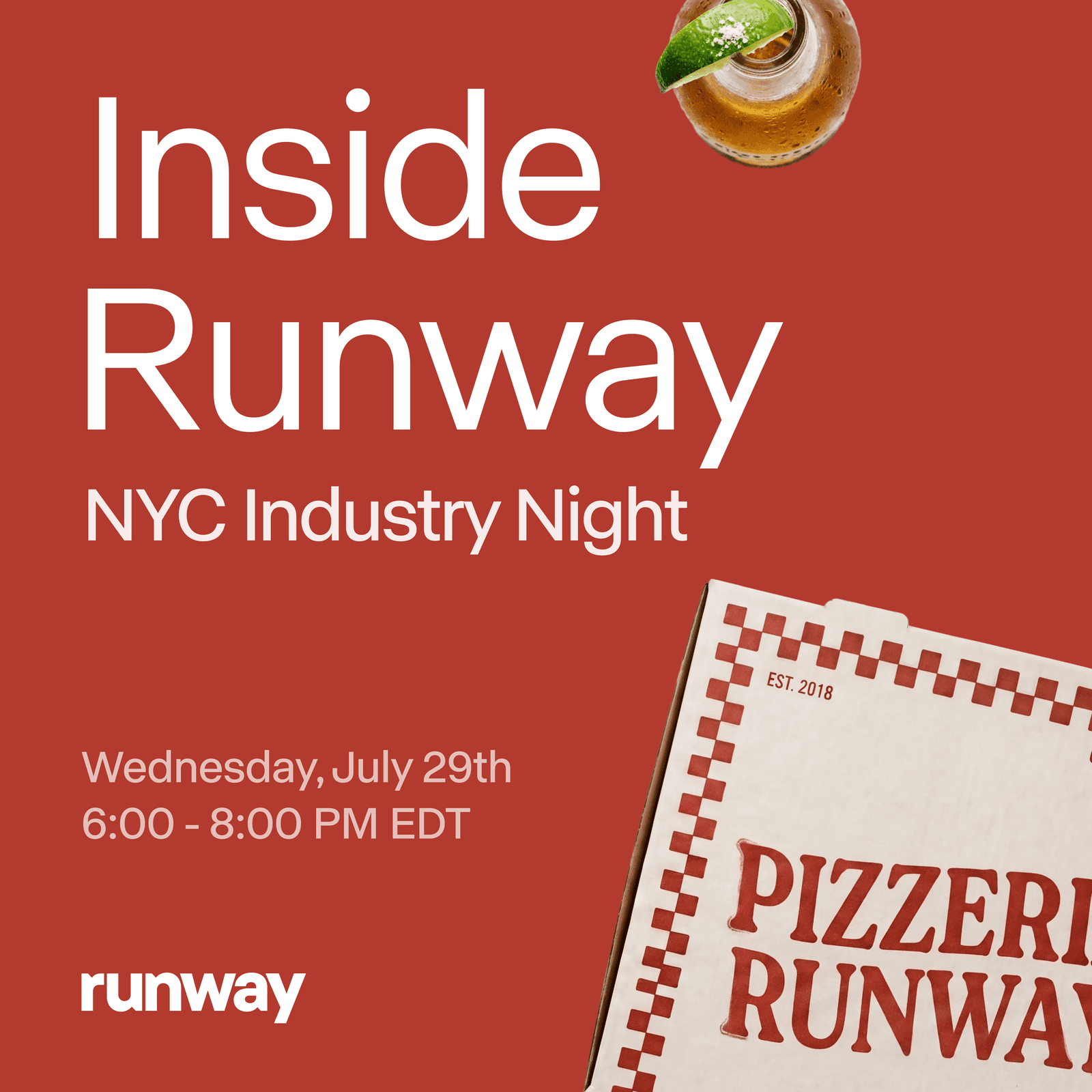 Inside Runway: NYC Industry Night