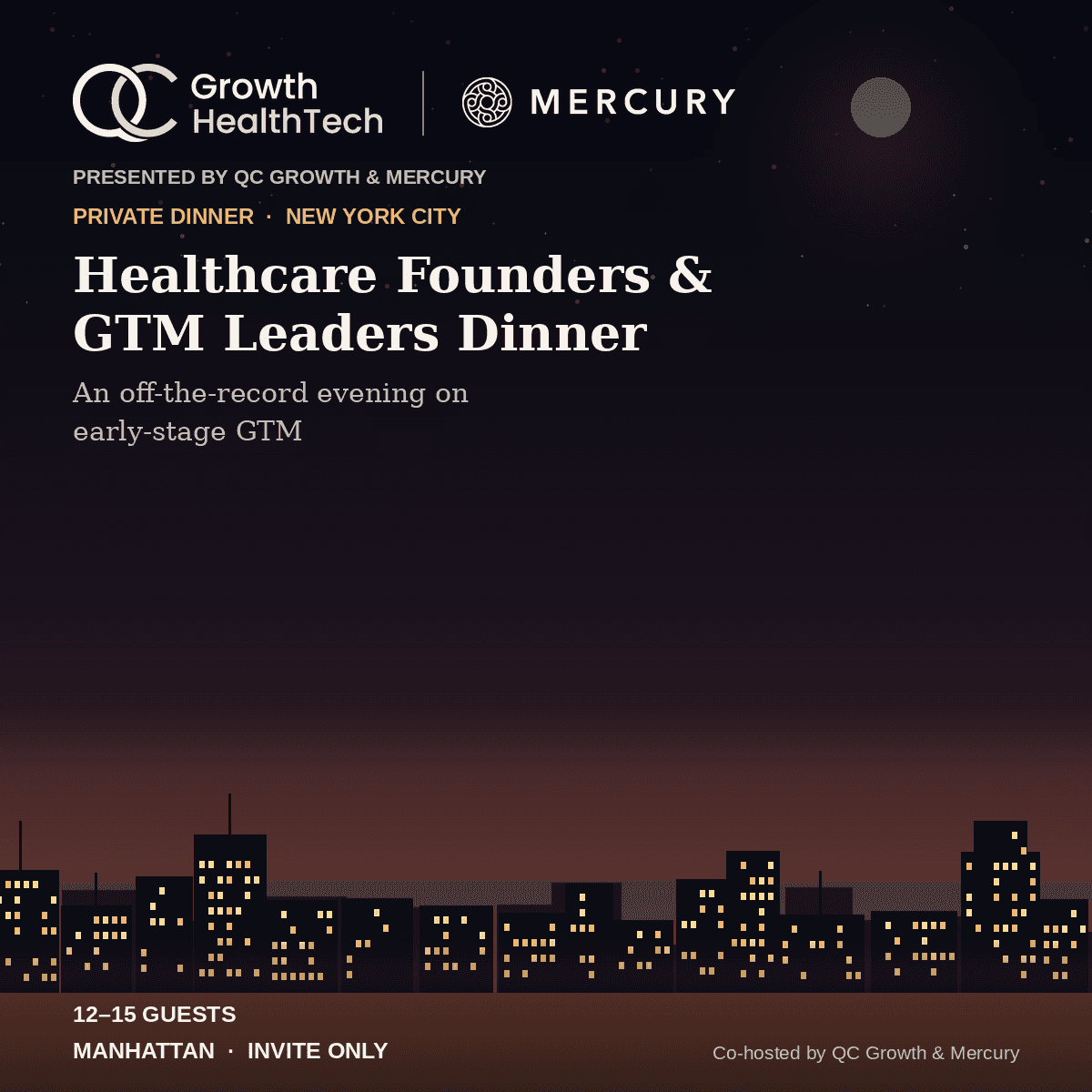 (NYC) Healthcare Founders Dinner