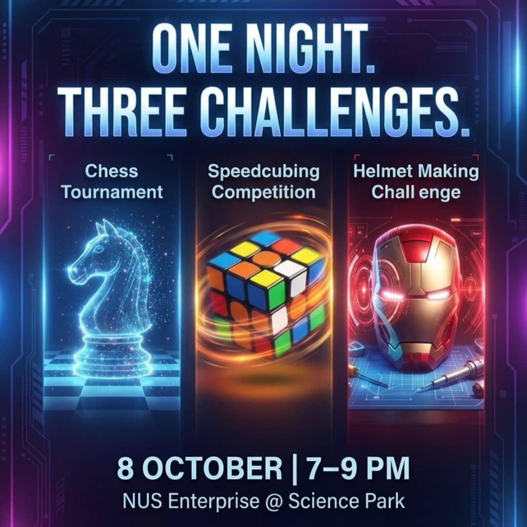 One Night, Three Challenges | Thinkering Thursdays at Kent Ridge