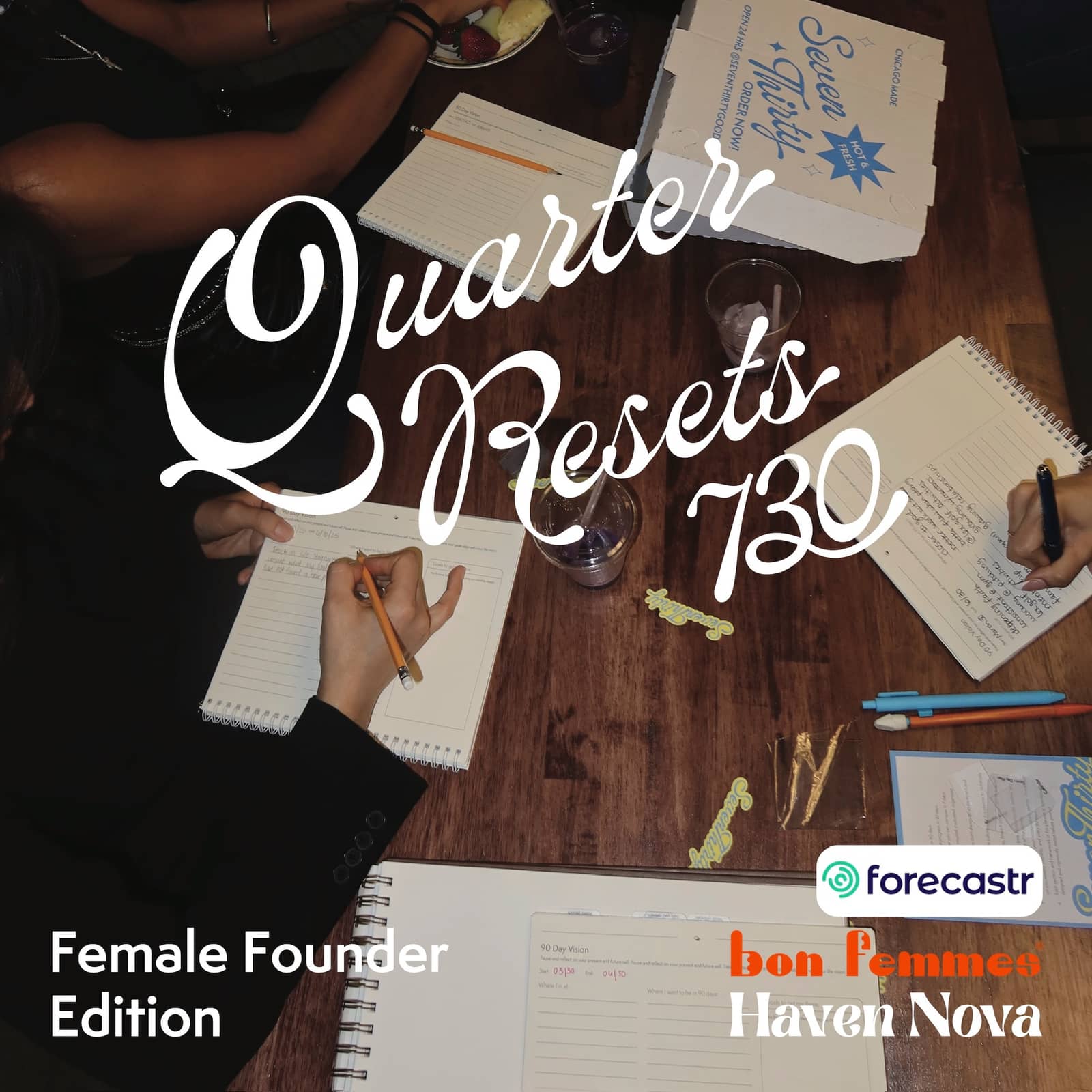 Quarterly Reset: Female Founder Edition with Haven Nova + Forecastr