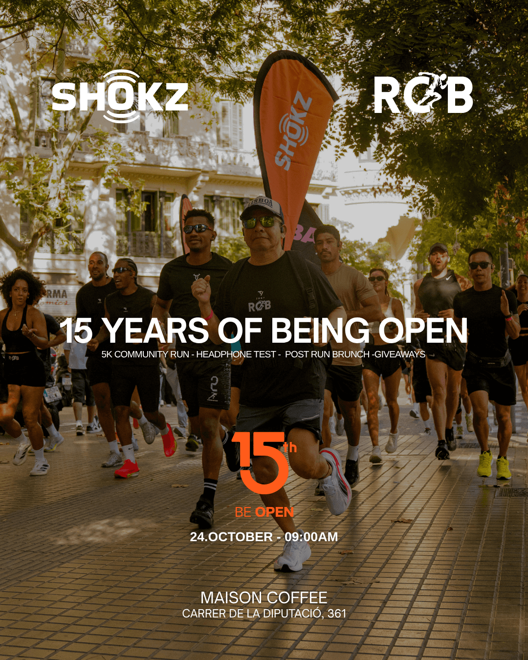 RCB x SHOKZ - SHOKZ 15YEARS ANNIVERSARY