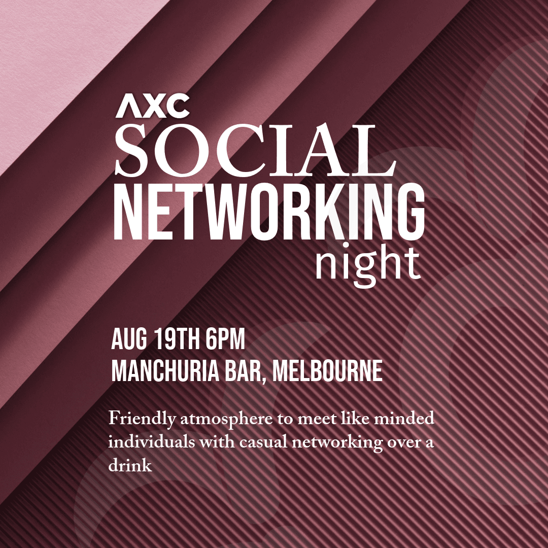 AXC Connect: Social Networking Night - MEL