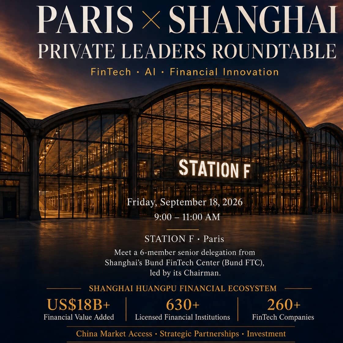 STATION F | AI & FINTECH LEADERS MEETUP