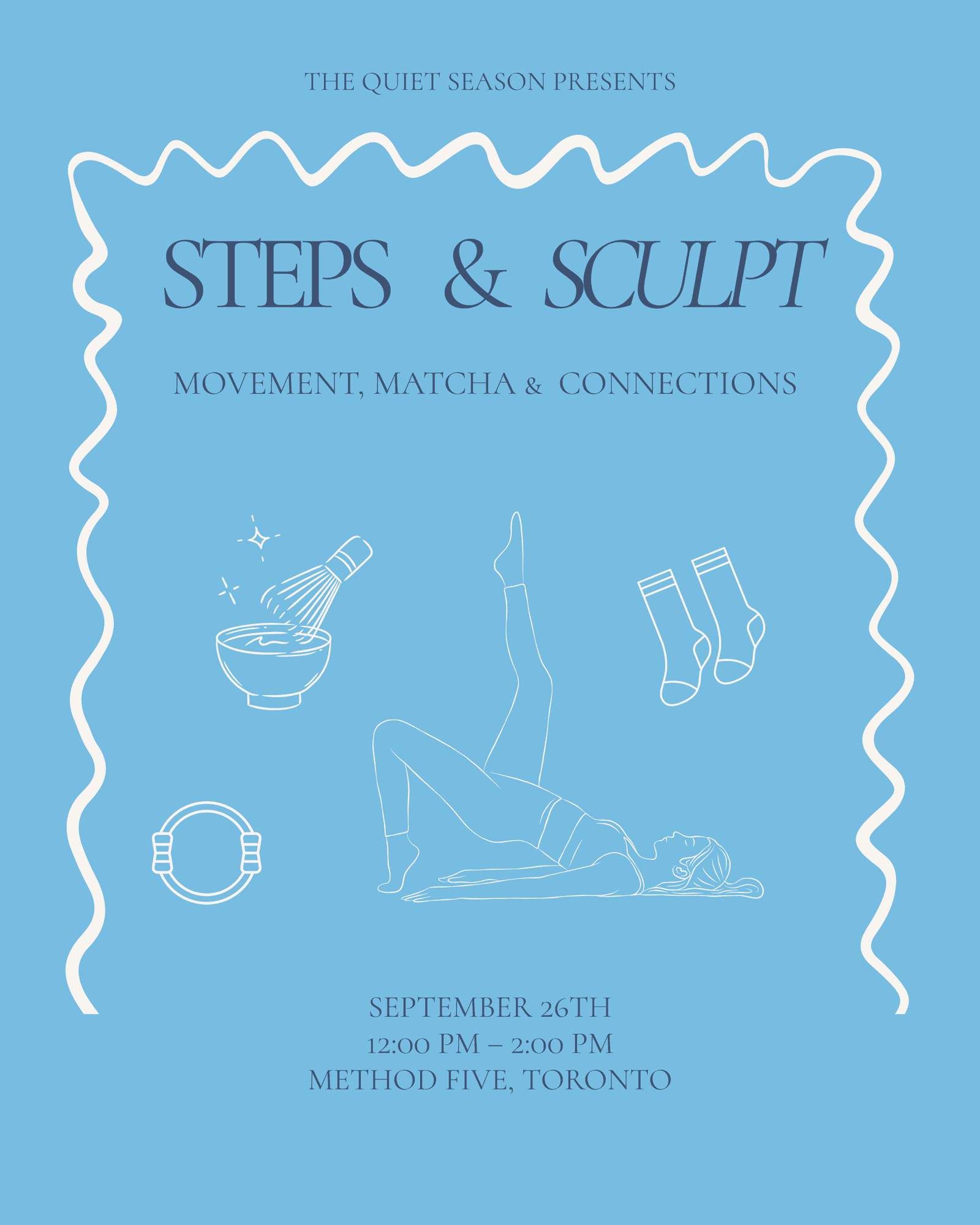 Steps & Sculpt: pilates & connections. August Edition.