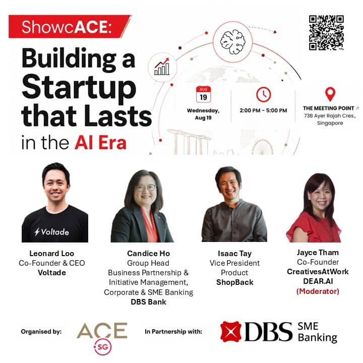 ShowcACE: Building a Startup that Lasts in the AI Era with DBS