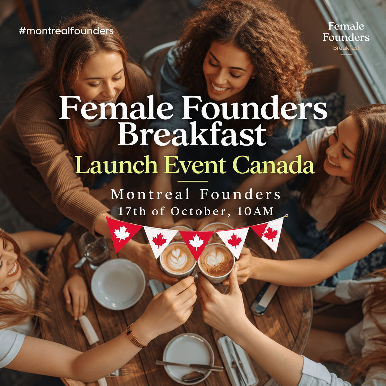 Female Founders Breakfast: Montreal