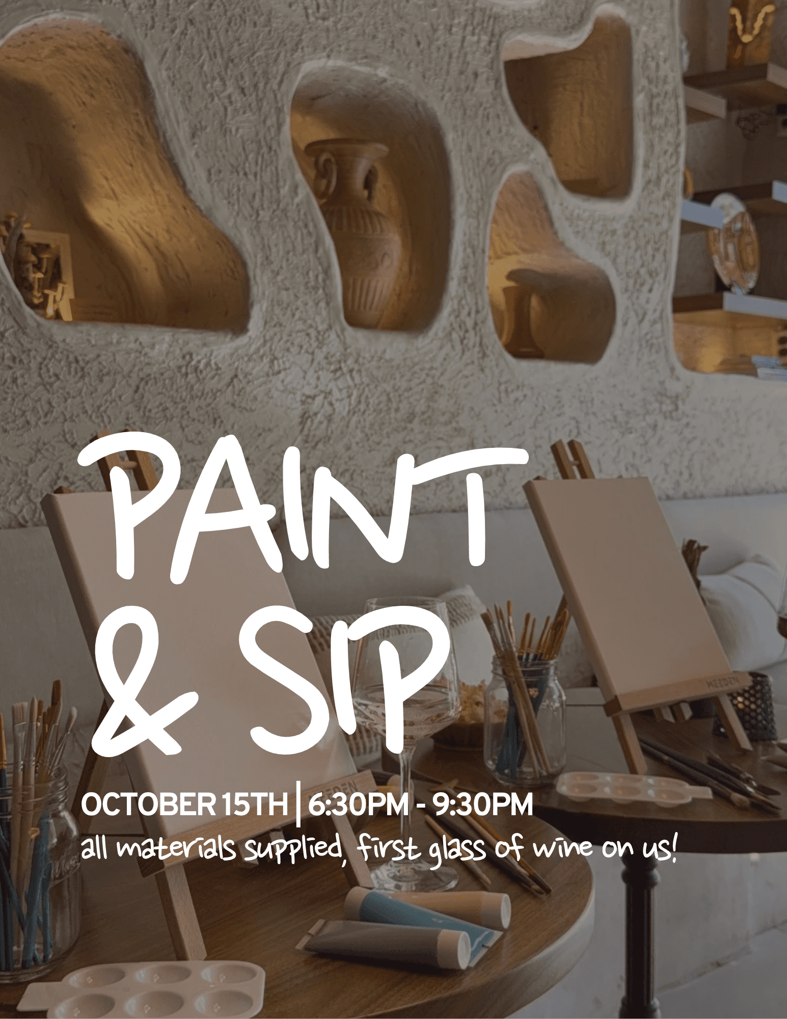 Fall Landscape: A Paint & Sip at Vū Café | Studio
