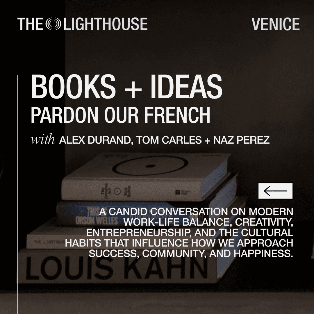 BOOKS & IDEAS: Pardon Our French ft. Alex Durand, Tom Carles + Naz Perez