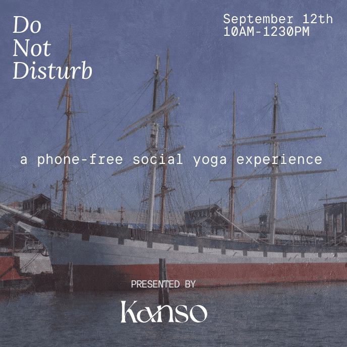 Do Not Disturb: Phone-Free Yoga on the Tall Ship