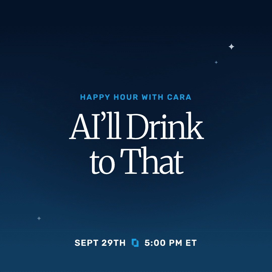 AI'll Drink to That: Happy Hour with Cara