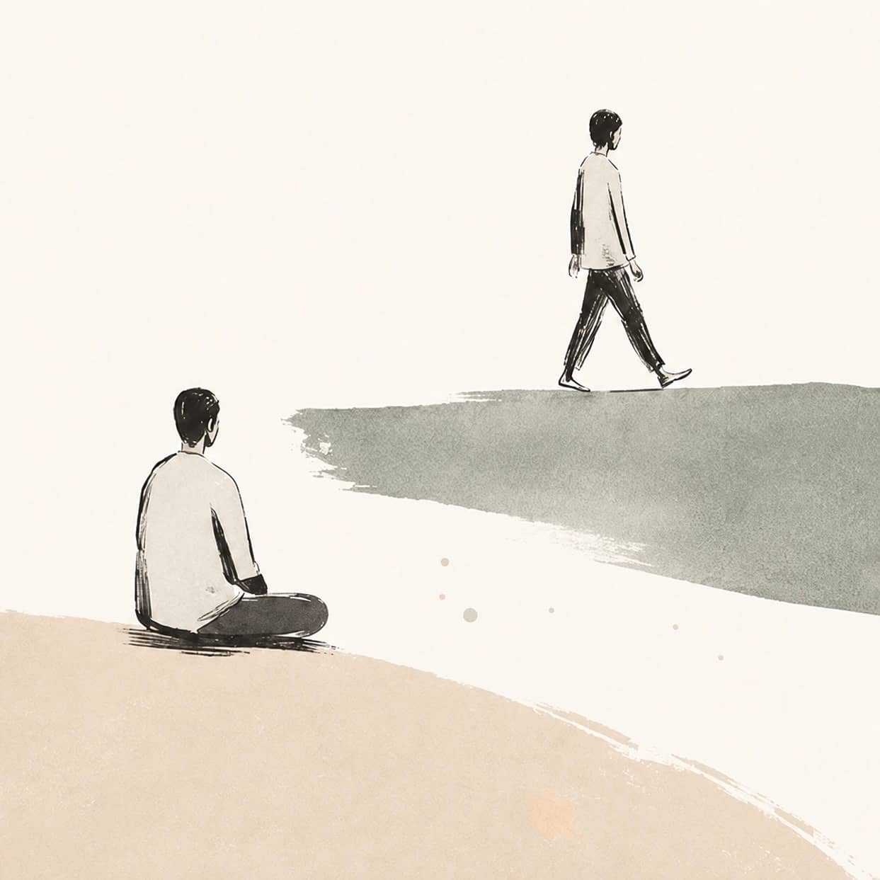 A Morning of Sitting and Walking Meditation