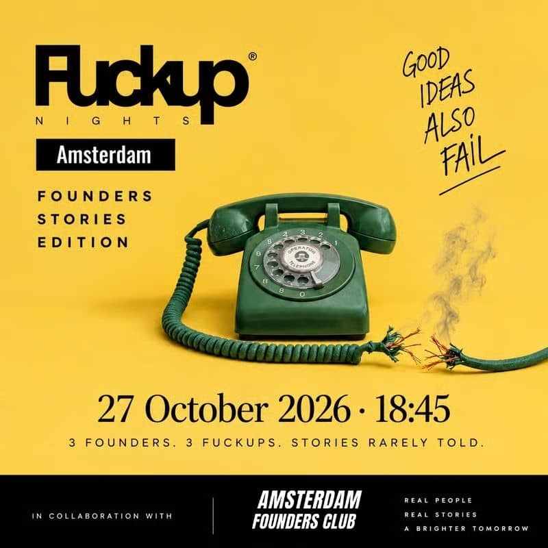 Fuckup Nights: Founders Stories Edition