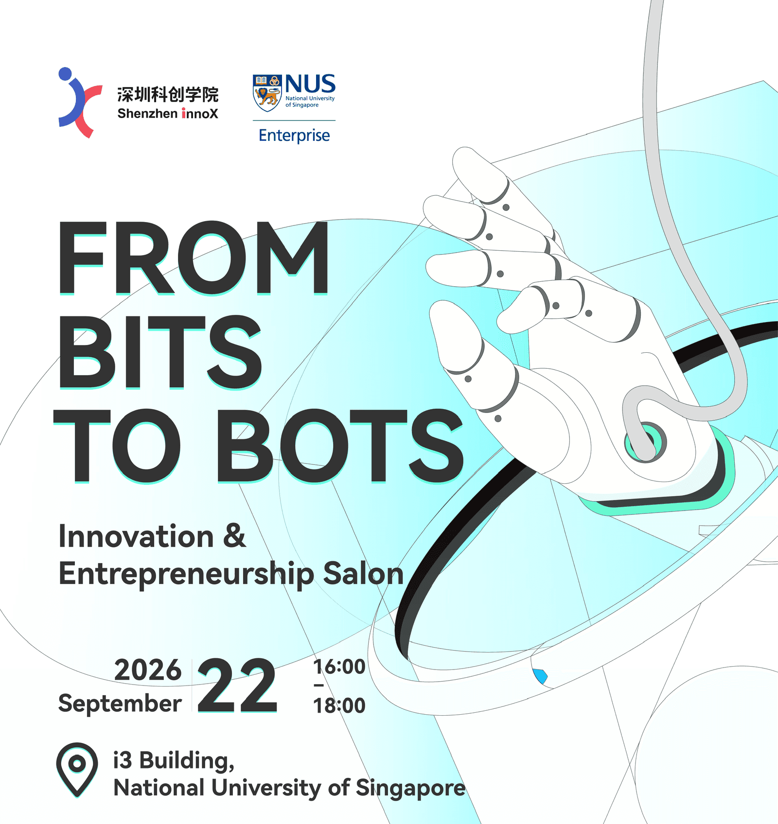 FROM BITS TO BOTS-Innovation & Entrepreneurship Salon