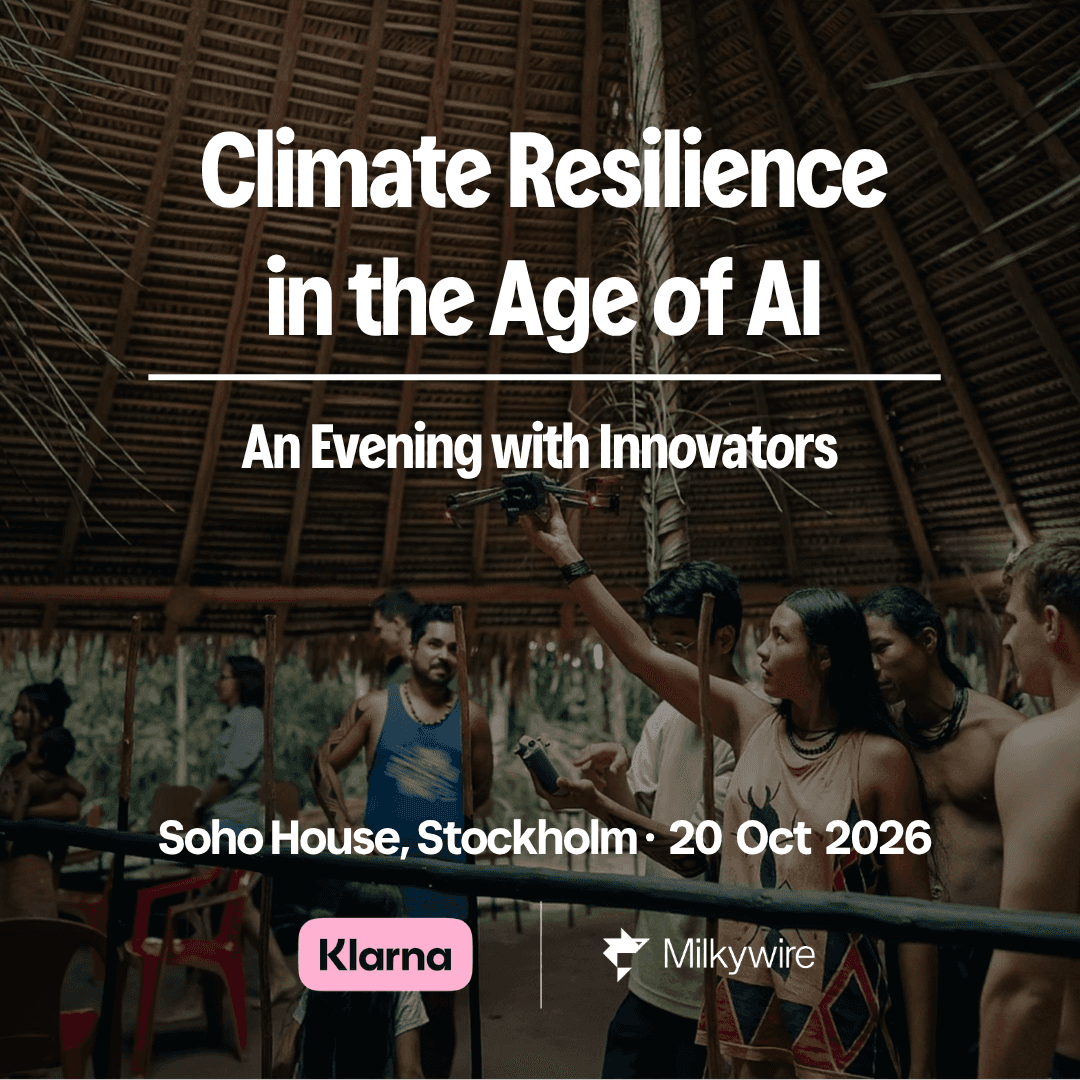 Climate Resilience in the Age of AI – An Evening with Innovators