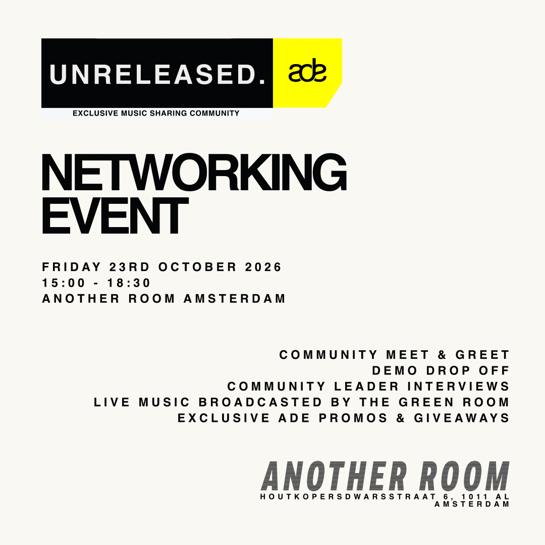 UNRELEASED. ADE Networking Session x ANOTHER ROOM