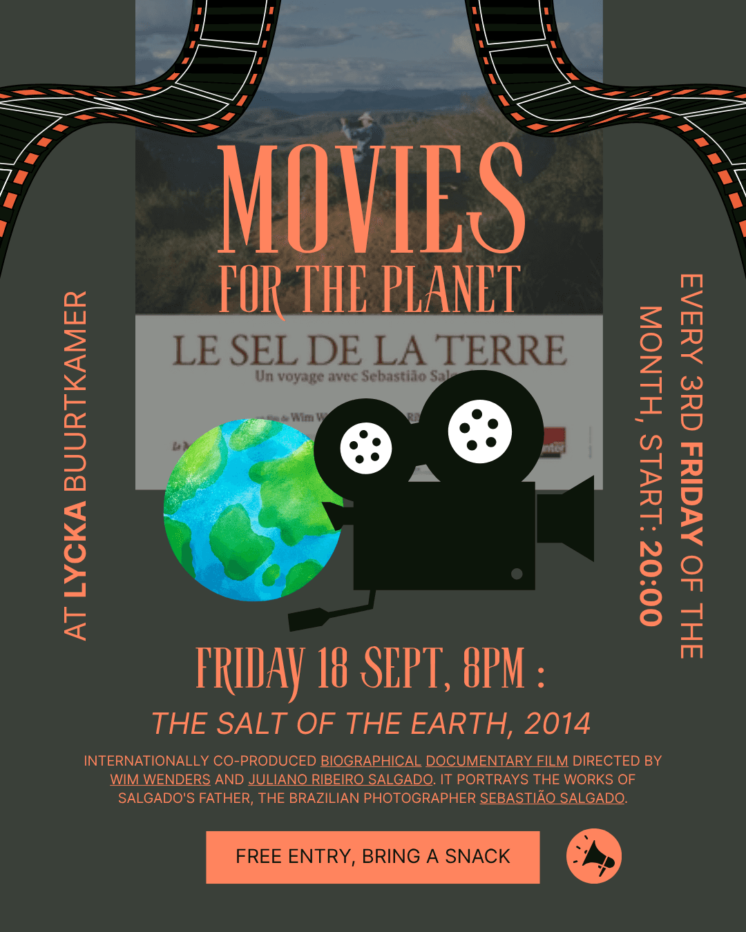 Movies for the Planet: The Salt of the Earth, 2014