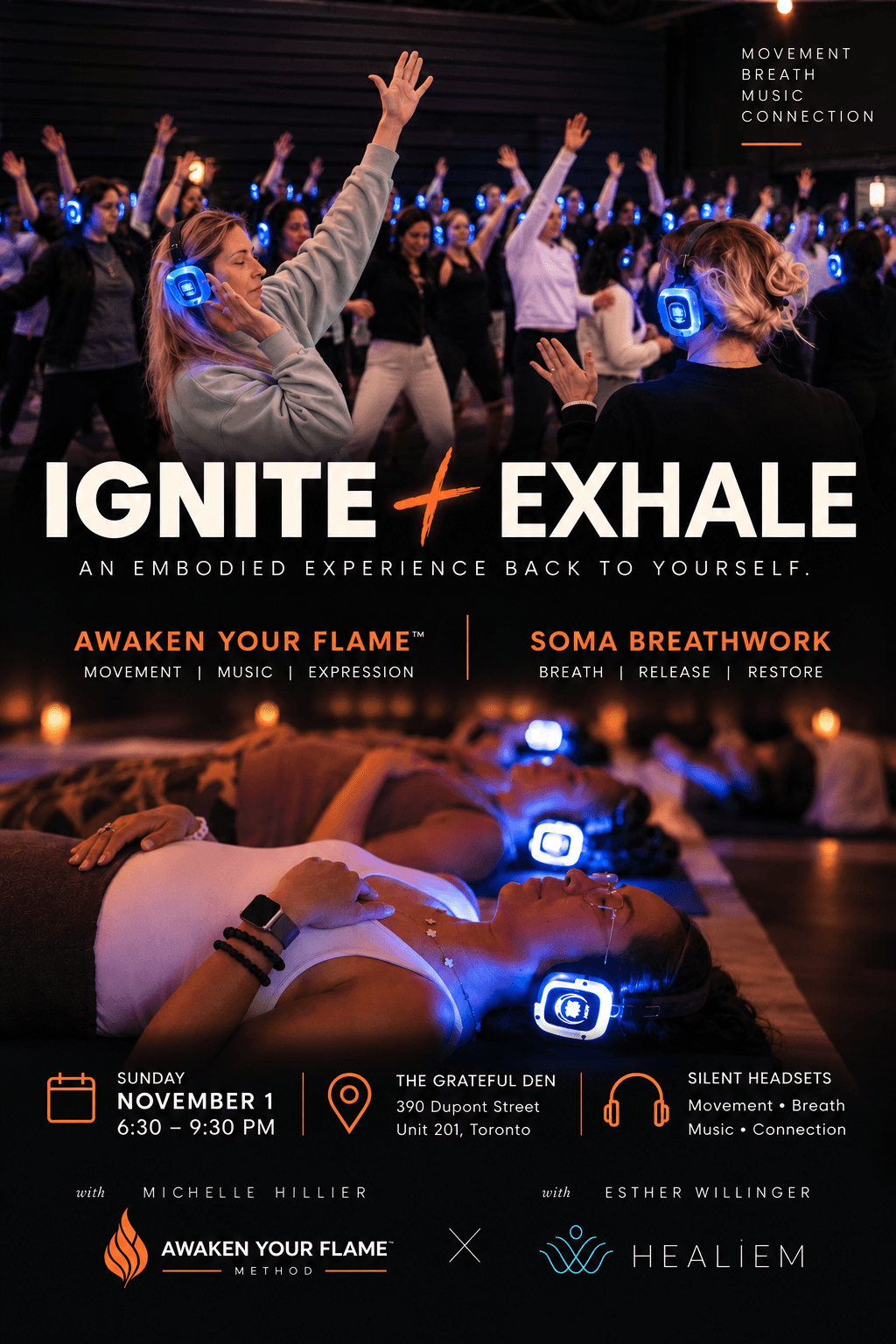 IGNITE+EXHALE