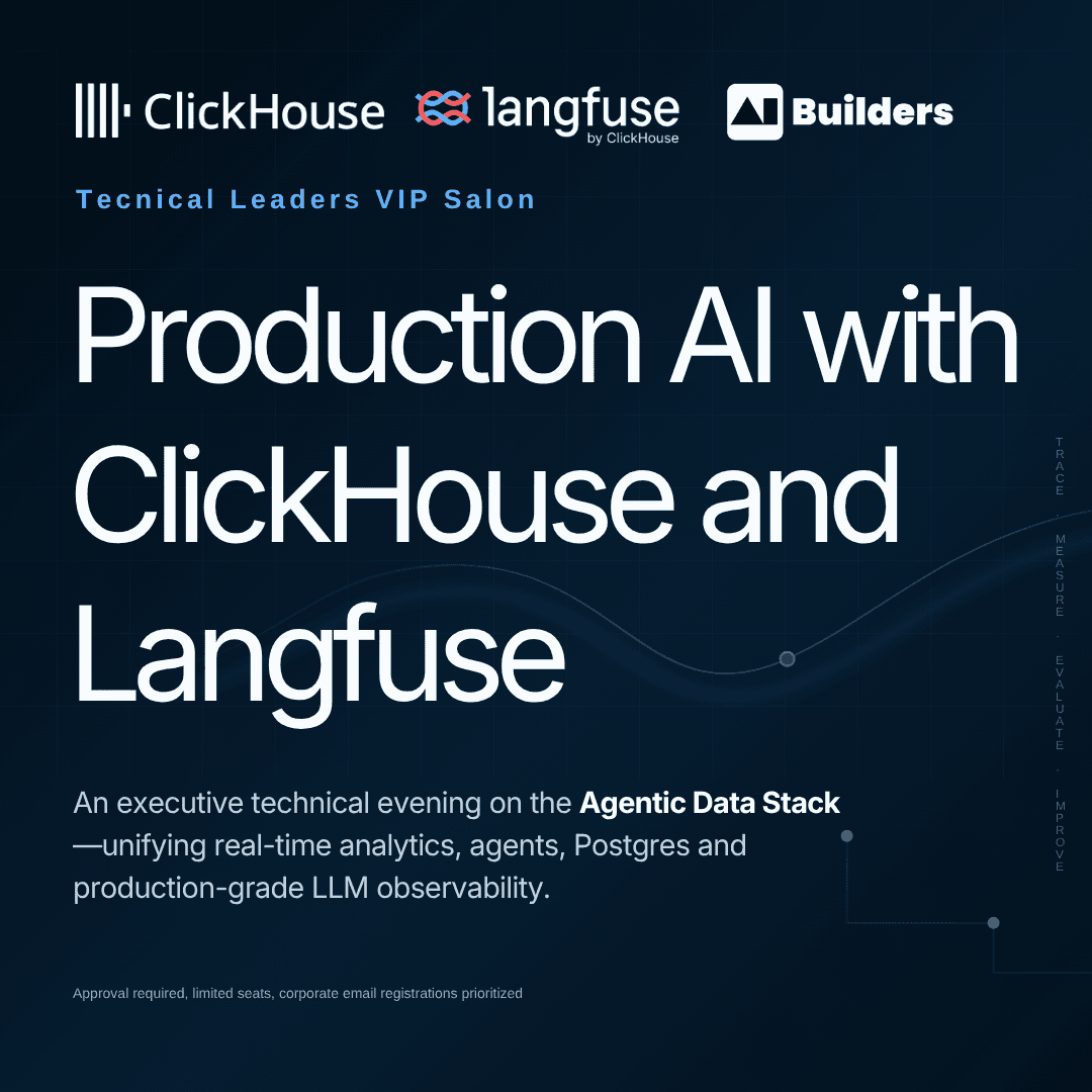 VIP Salon: Production AI with ClickHouse and Langfuse