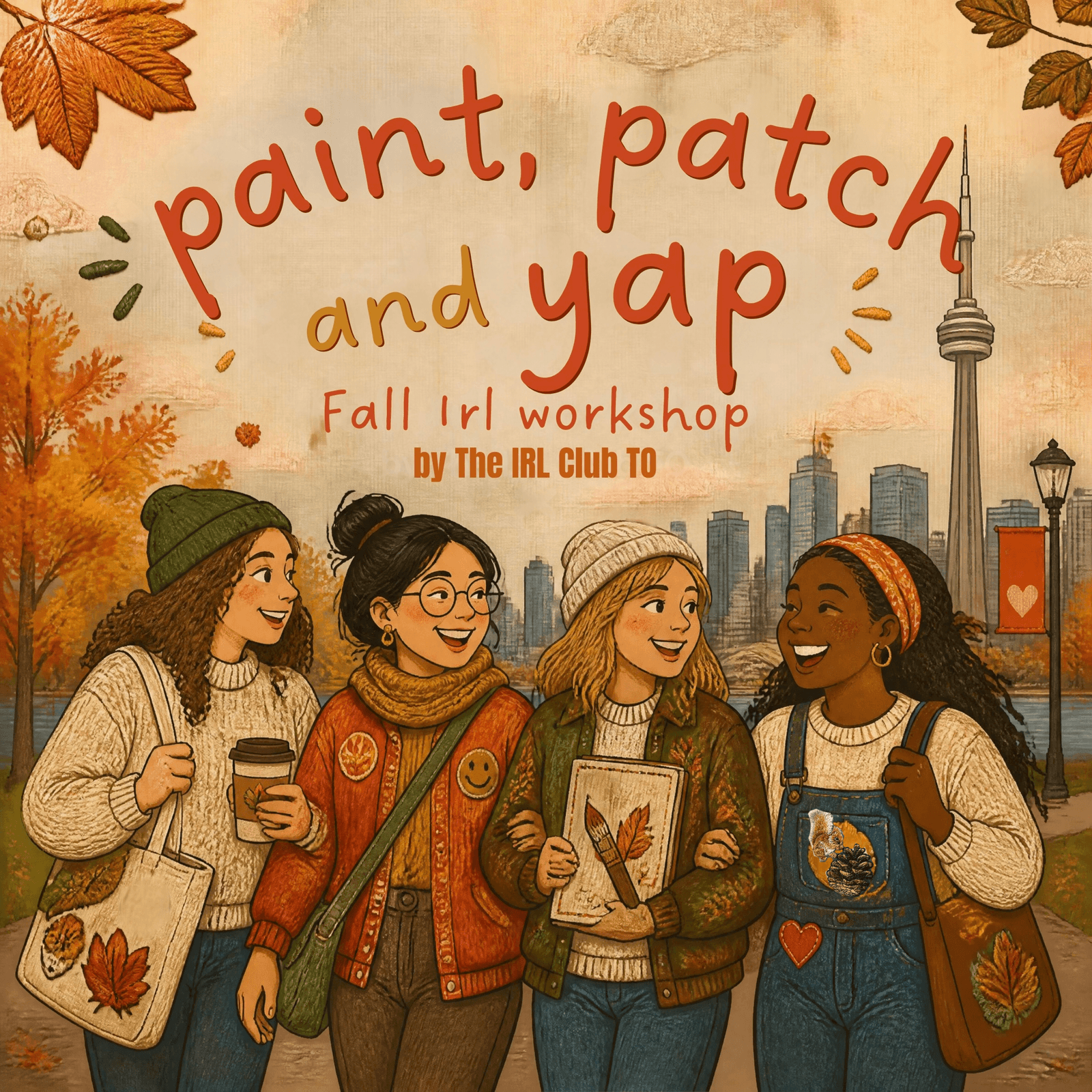 PAINT, PATCH & YAPP: Fall🍂 IRL