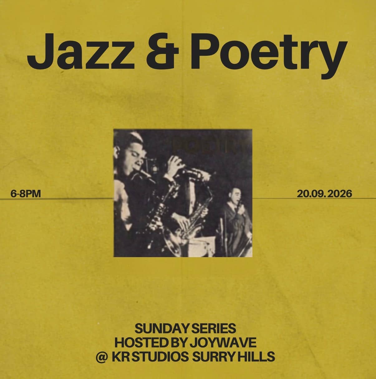 Jazz & Poetry