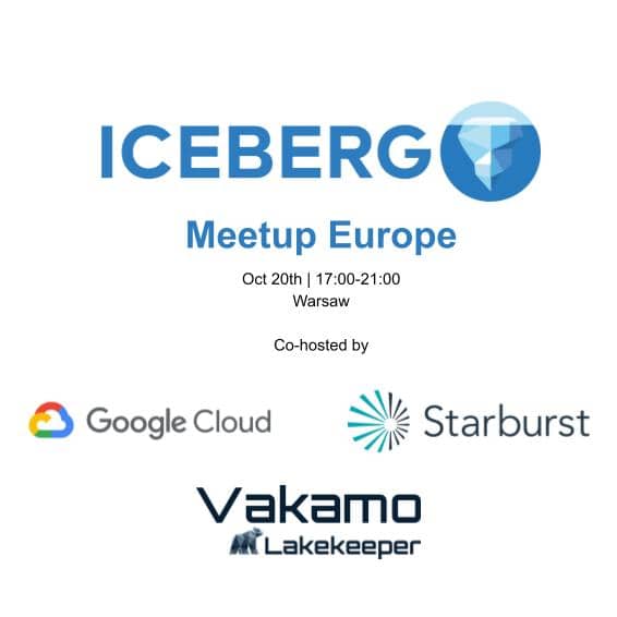 Apache Iceberg™ Europe Community Meetup - Warsaw