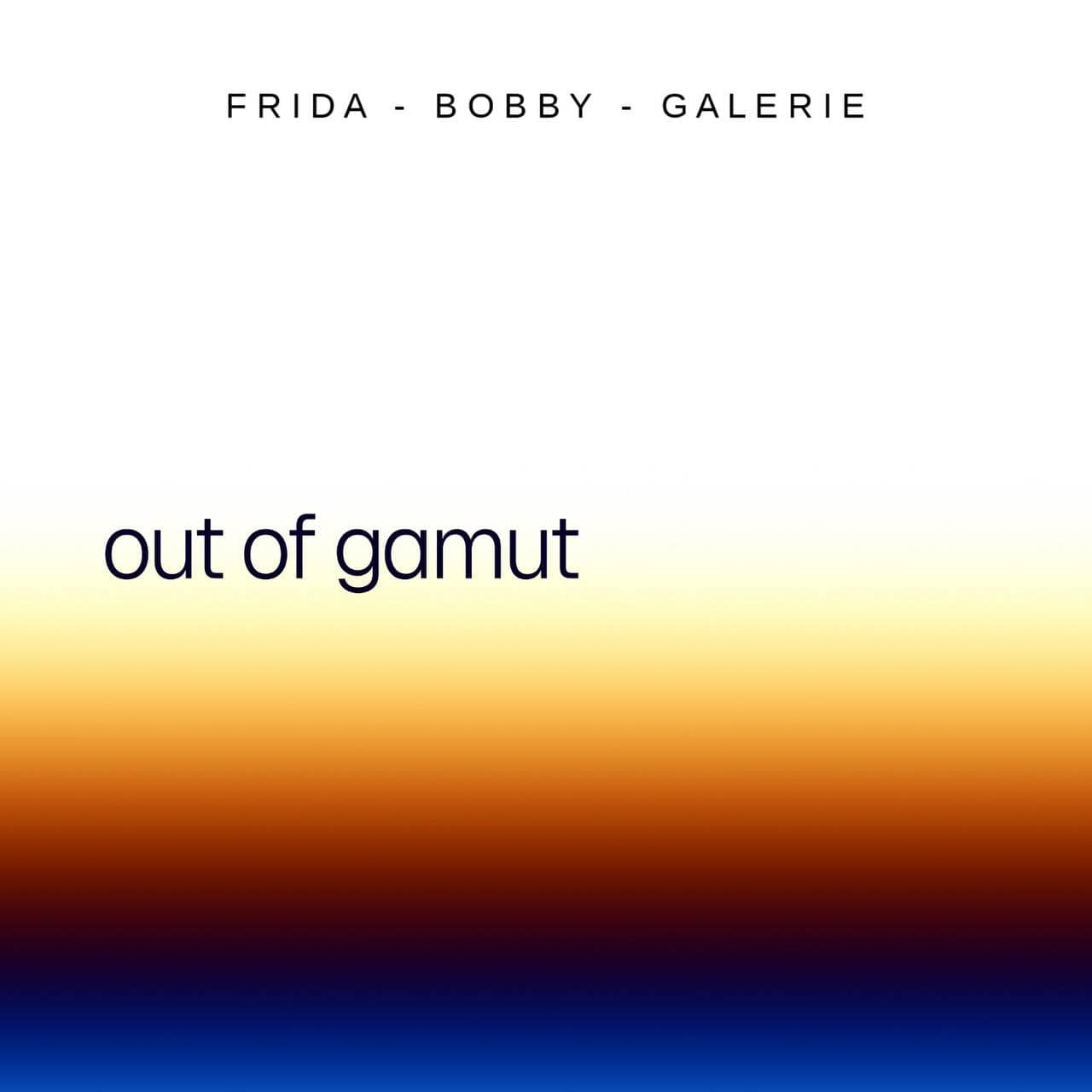 MARIUS WIES - OUT OF GAMUT - EXHIBITION OPENING PARTY