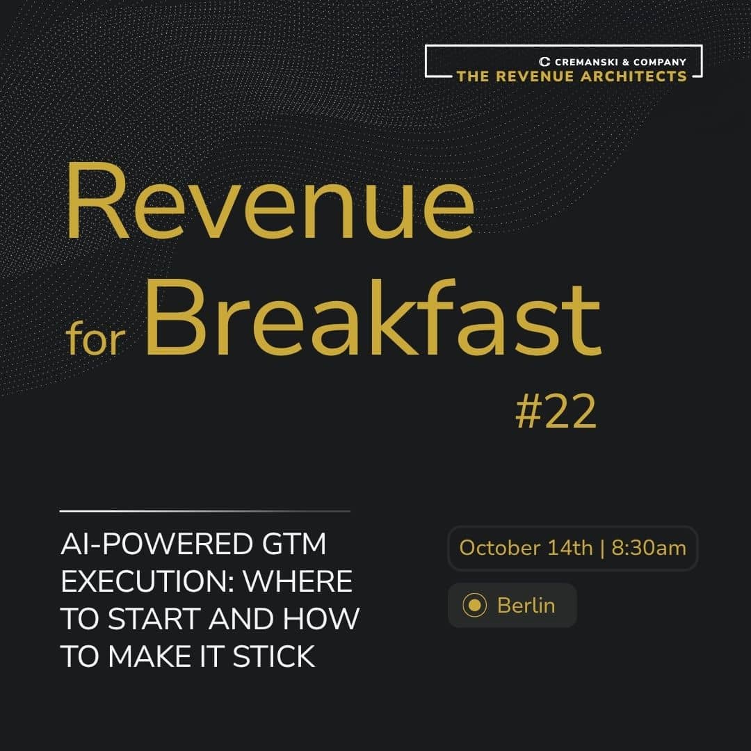 Revenue for Breakfast #22 - AI-Powered GTM Execution: Where to Start and How to Make it Stick