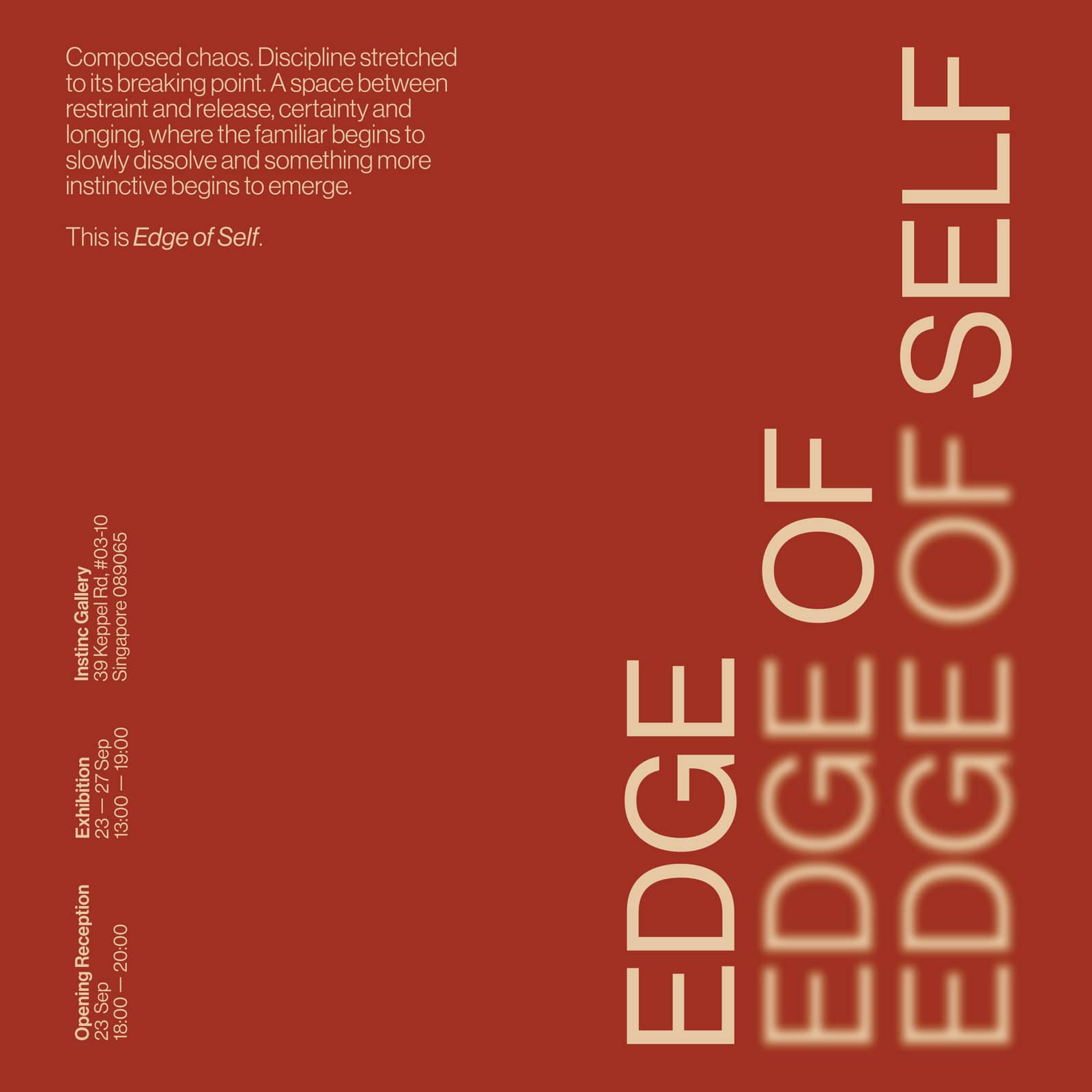 Edge of Self | Exhibition Opening