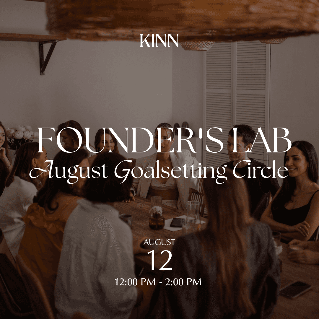 Founder's Lab: August Goalsetting Circle