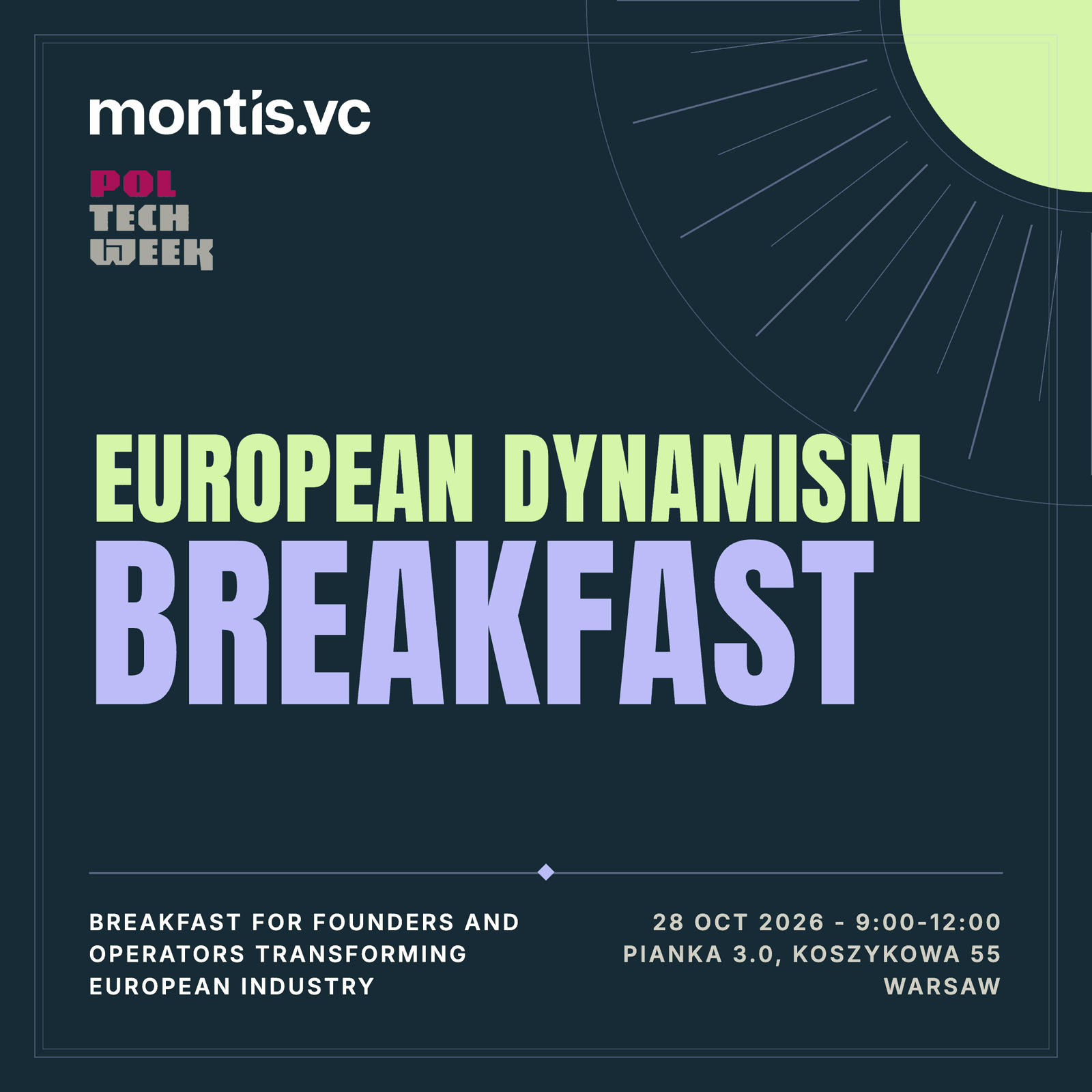 European Dynamism Breakfast