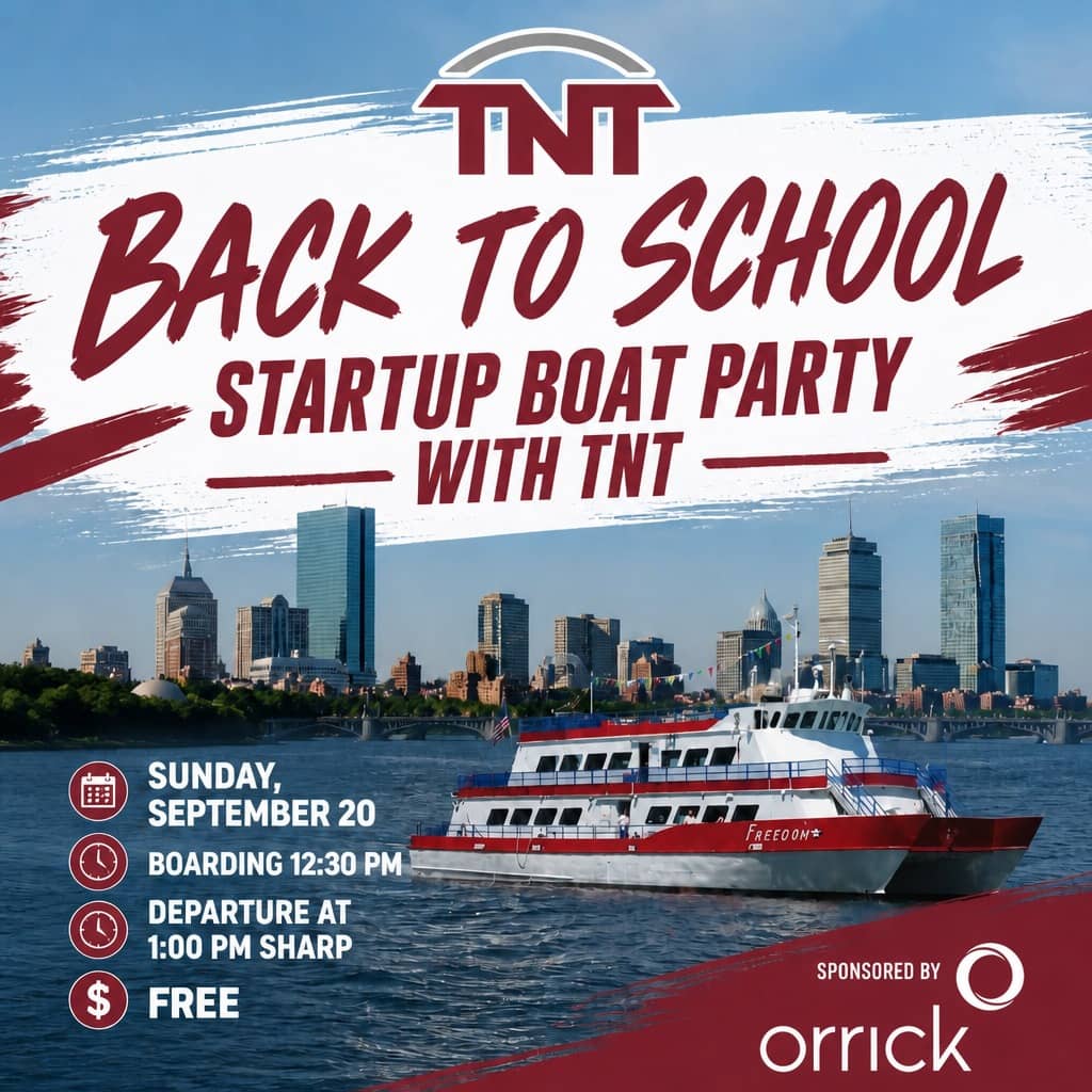 Back to School Startup Boat Party with TNT