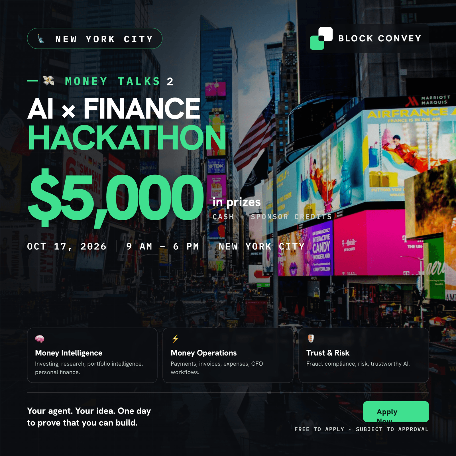 AI x Fintech Hackathon - Money Talks 2
