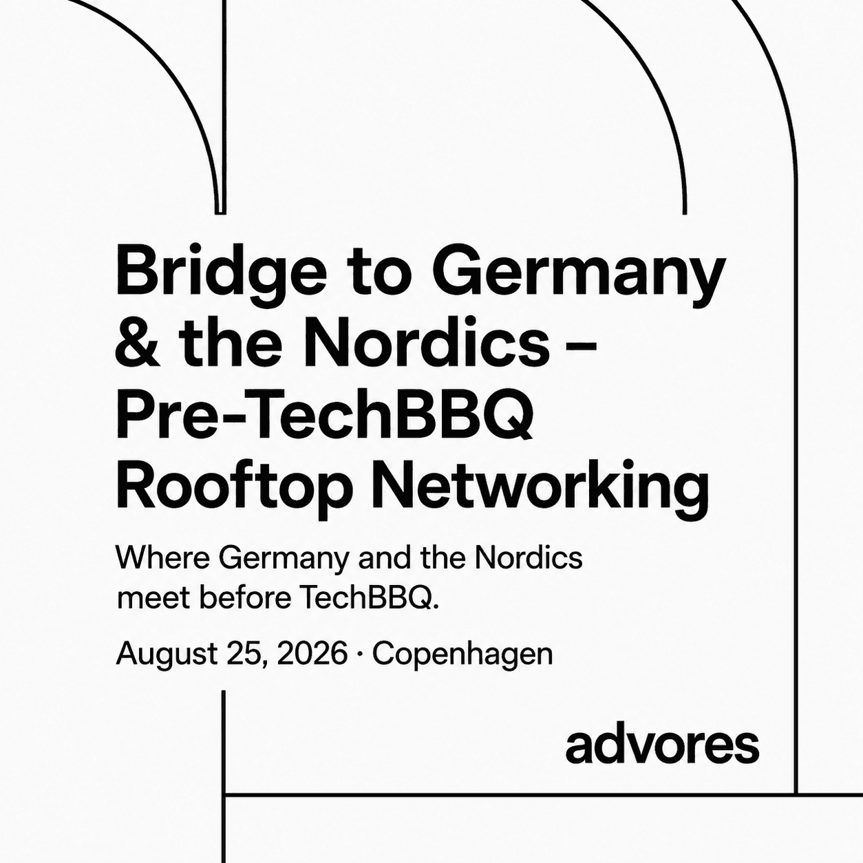 Bridge to Germany & the Nordics – Pre-TechBBQ Rooftop Networking