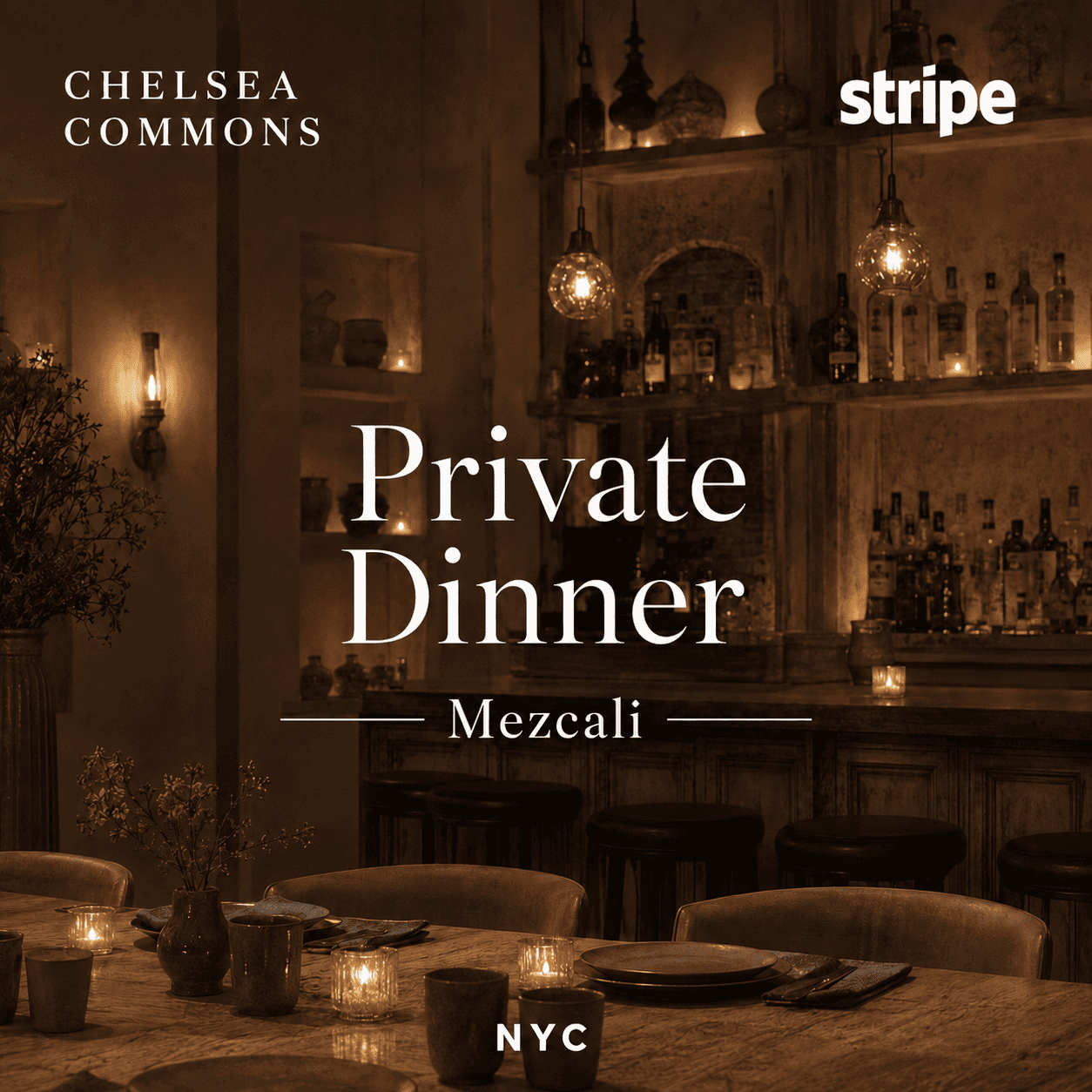 Stripe Dinner