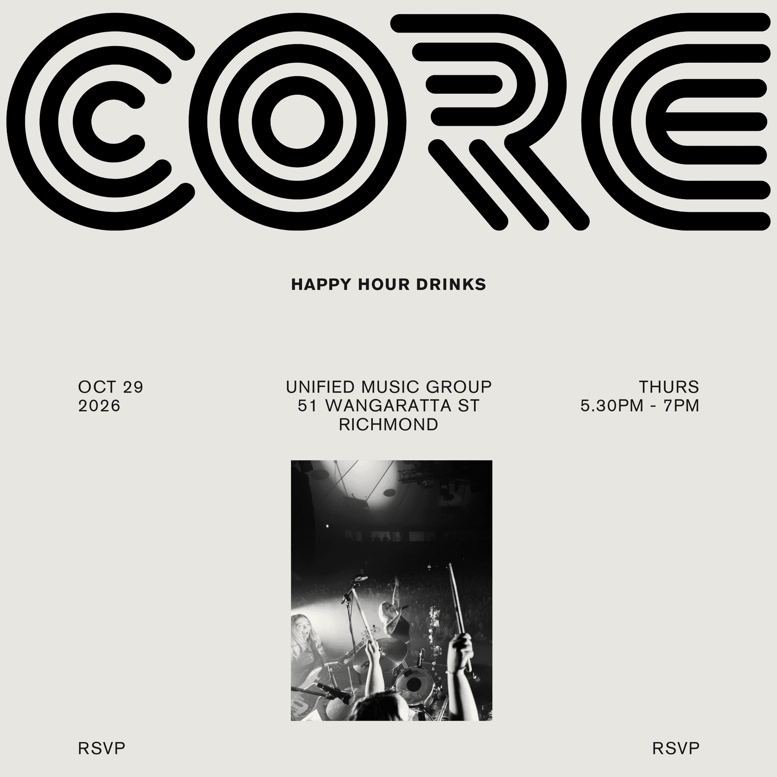 CORE Talent Agency: Happy Hour
