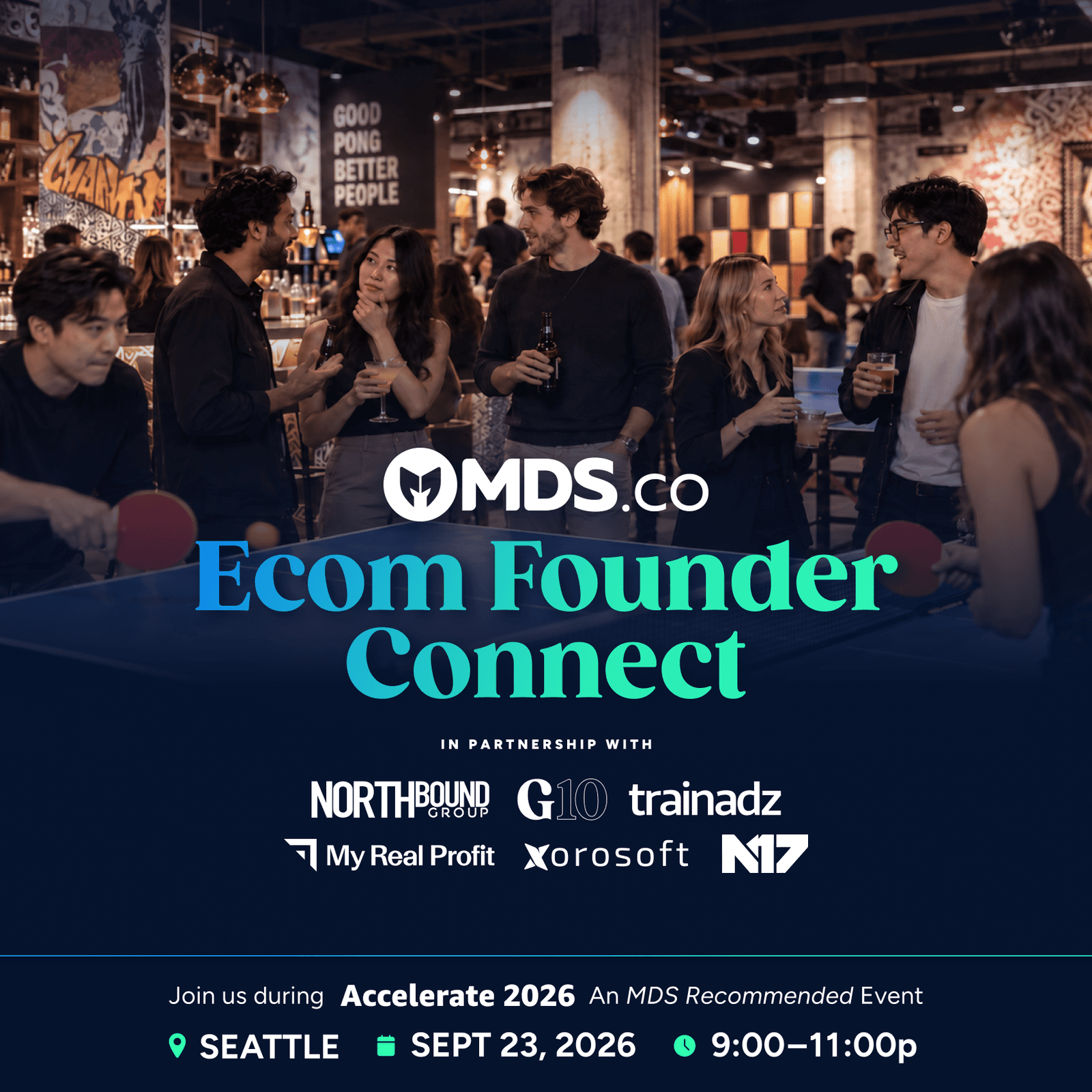 MDS Ecom Founder Connect at Amazon Accelerate 2026