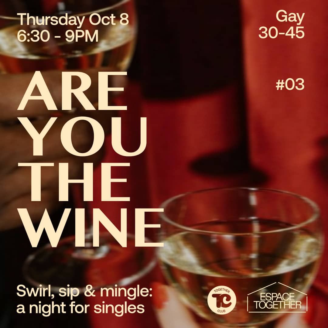 Are You The Wine #3 (Gay 30-45) 🍷