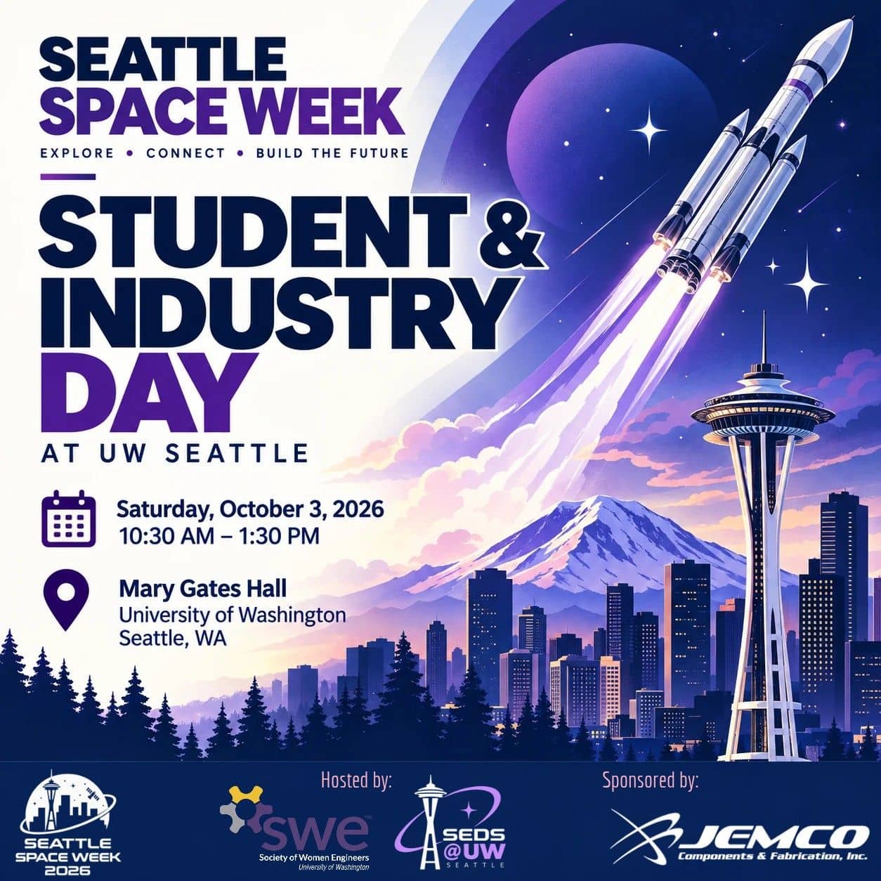 Seattle Space Week: Student & Industry Day at UW Seattle