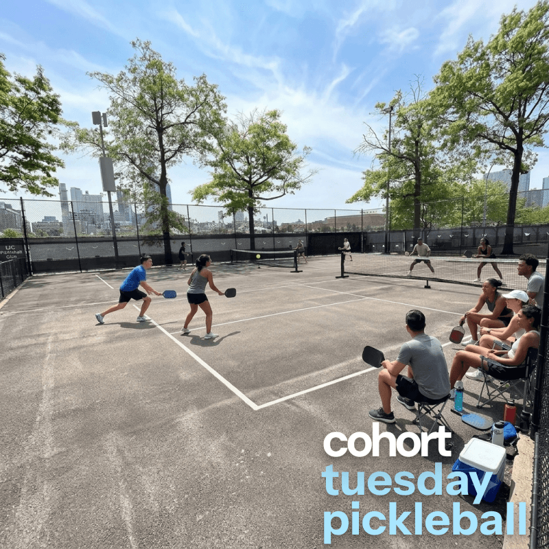Cohort Community Pickleball - Founders, Creatives, Builders, Researchers, Supporters