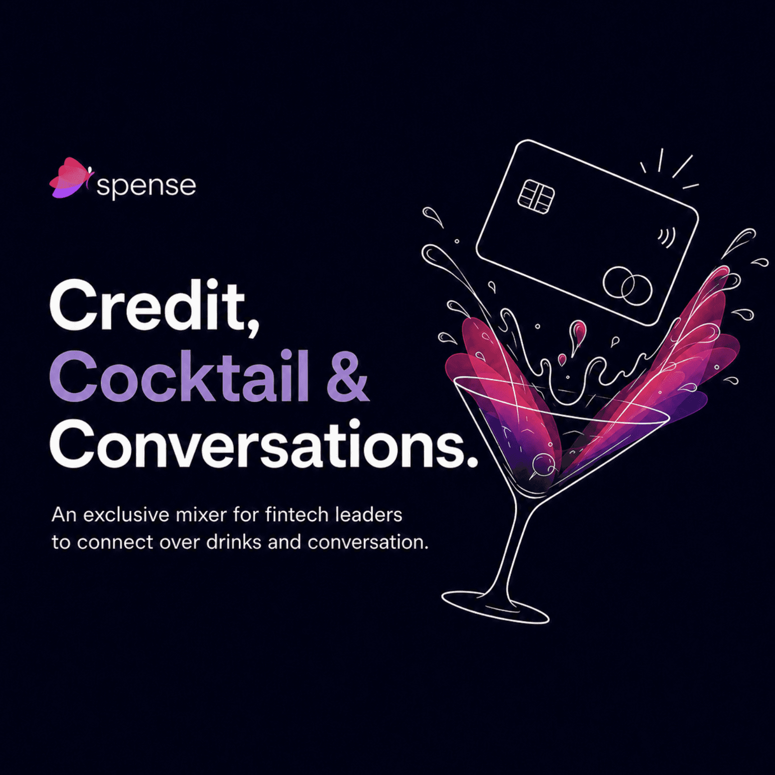 Credit, Cocktail & Conversations