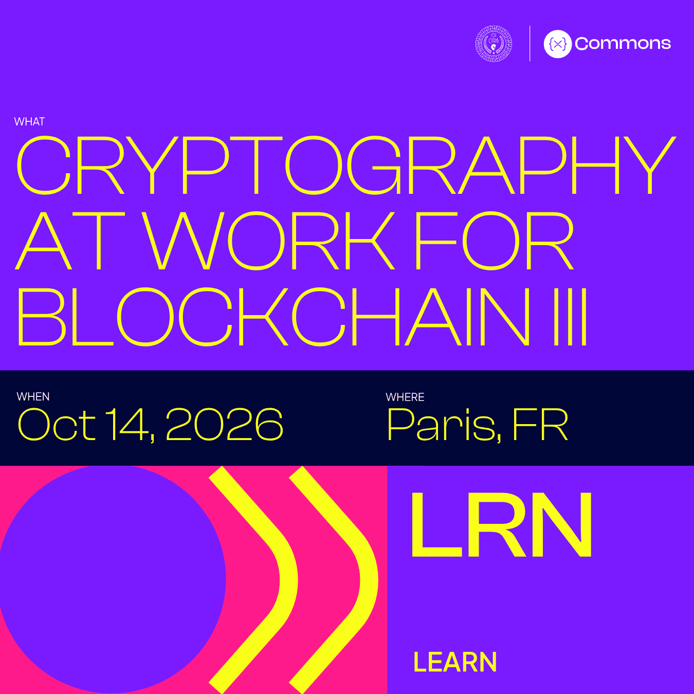 Cryptography at Work for Blockchain III