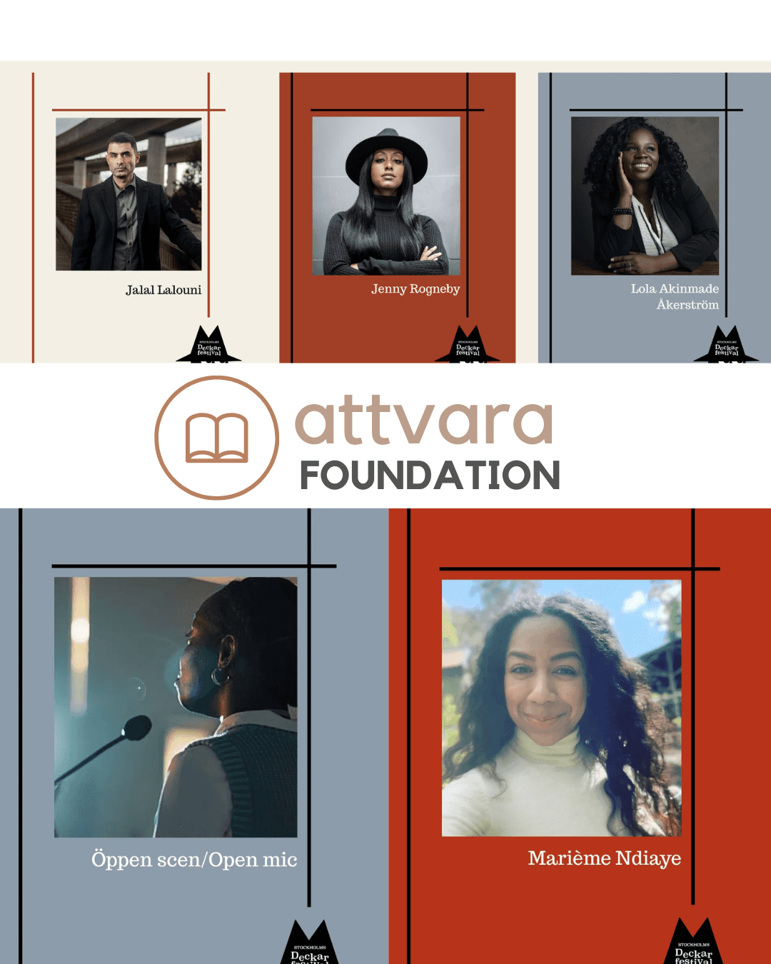 Oct 10 - ATTVARA Talks @ Deckarfestivalen - Free admission